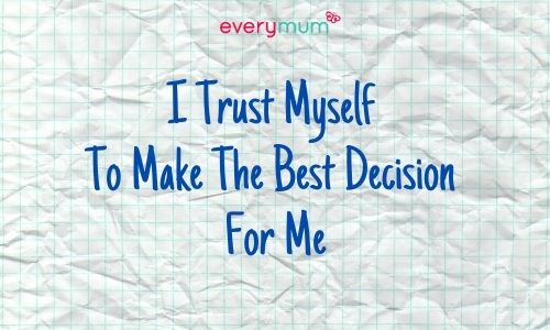 10 Positive Affirmations To Boost Your Self-Worth trust